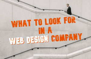 choosing a web design company